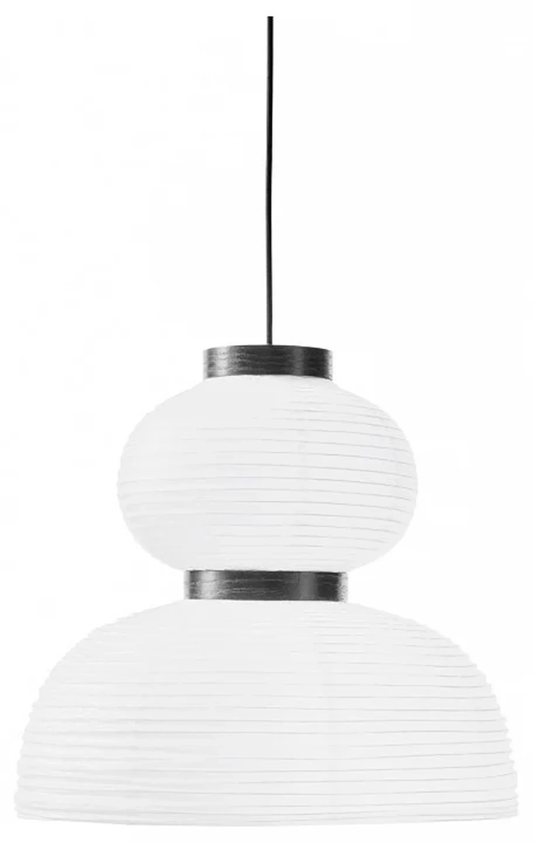 SLE6021-523-02 Светильник подвесной черный/белый D400*H380mm E27 2*60W LYKKE