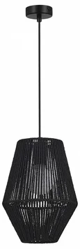 SLE6025-413-01 Светильник подвесной черный/черный E27 1*40W