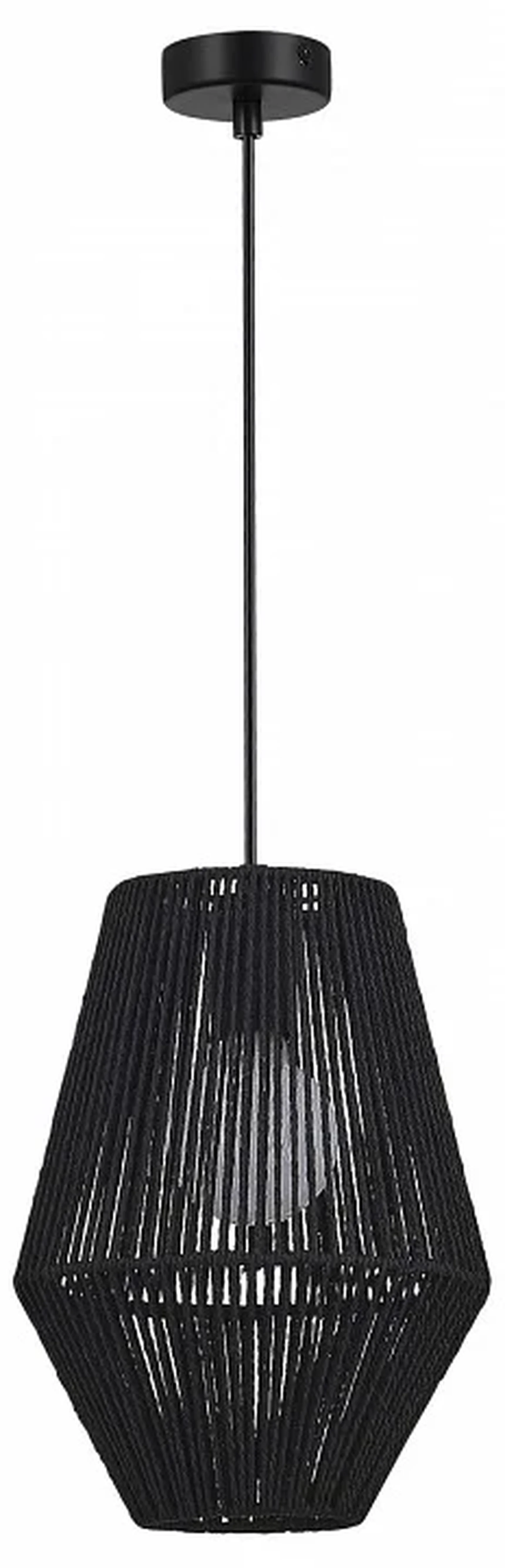 SLE6025-413-01 Светильник подвесной черный/черный E27 1*40W