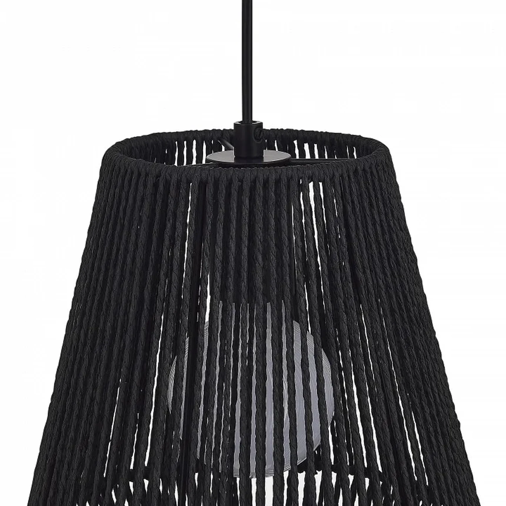 SLE6025-413-01 Светильник подвесной черный/черный E27 1*40W
