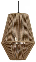 SLE6025-613-01 Светильник подвесной бежевый/черный E27 1*40W
