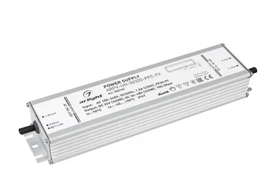 Блок питания ARPV-UH-50320-PFC-FV (24V 240W, 36-48V 320W, 10A) (Arlight, IP67 Металл, 7 лет) 055740