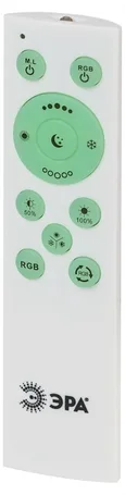 Светильник потолочный светодиодный ЭРА SPB-6-60-RC Locus RGB 60Вт RGB 3000-6500 с ДУ