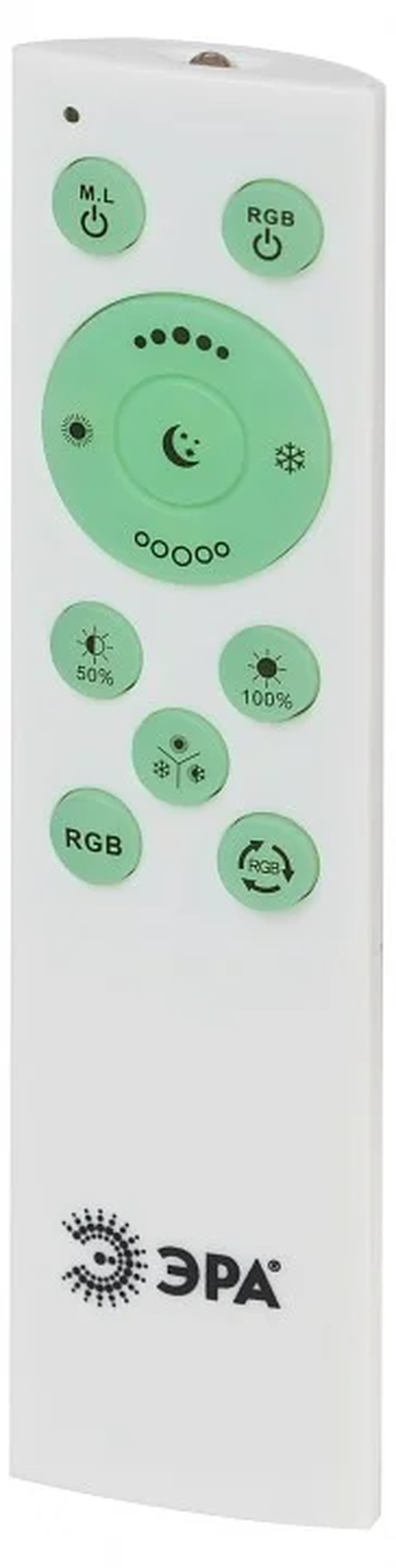 Светильник потолочный светодиодный ЭРА SPB-6-60-RC Locus RGB 60Вт RGB 3000-6500 с ДУ