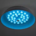 Светильник потолочный светодиодный ЭРА SPB-6-60-RC Locus RGB 60Вт RGB 3000-6500 с ДУ