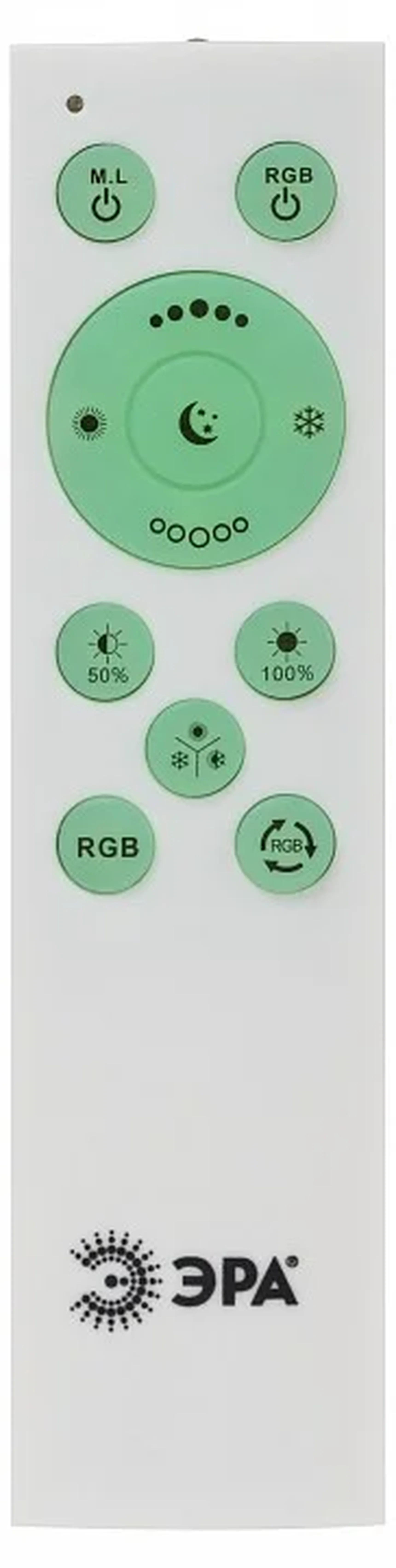 Светильник потолочный светодиодный ЭРА SPB-6-80-RC Locus RGB 80Вт RGB 3000-6500 с ДУ