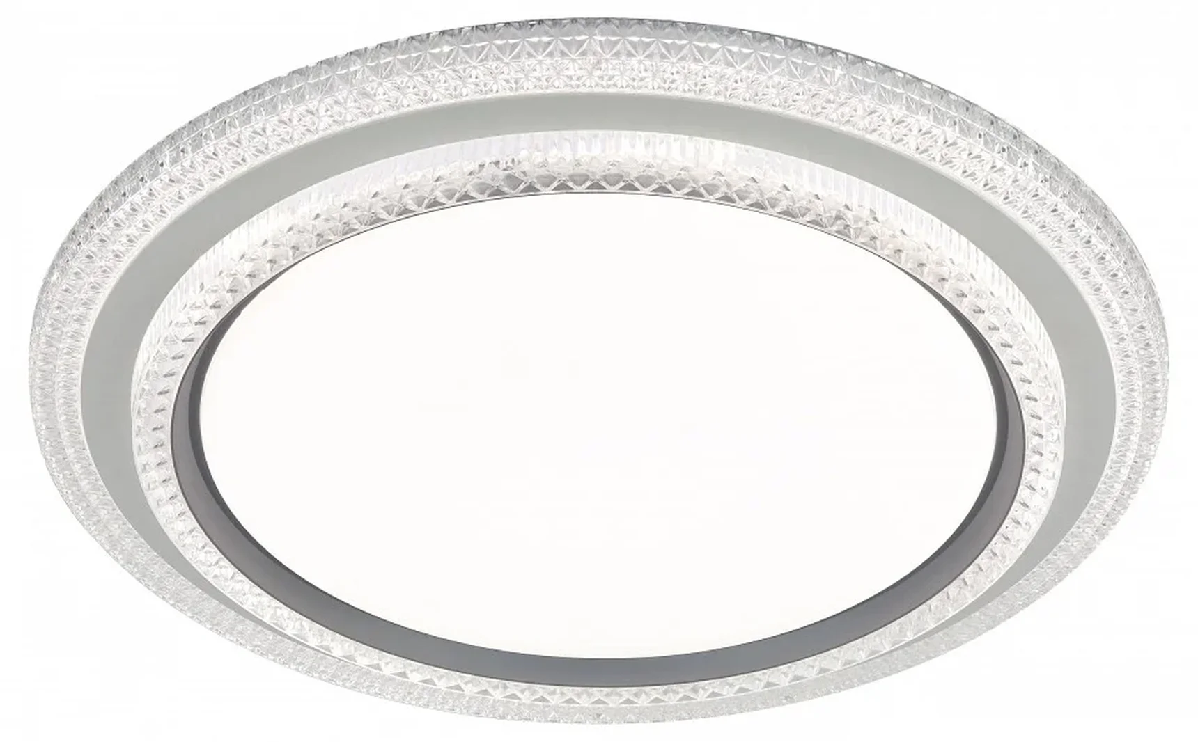 Светильник потолочный светодиодный ЭРА SPB-6 Sunny 86W-3K-6,5K-RC WH+GR с ДУ