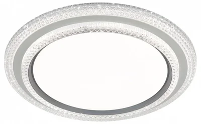 Светильник потолочный светодиодный ЭРА SPB-6 Sunny 86W-3K-6,5K-RC WH+GR с ДУ