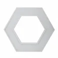 SPO-123-W-40K-045 Светильник светодиодный Geometria ЭРА Hexagon SPO-123-W-40K-045 45Вт 4000K 2500Лм IP40 600*600*80 белый подвесной