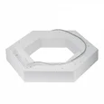 SPO-123-W-40K-045 Светильник светодиодный Geometria ЭРА Hexagon SPO-123-W-40K-045 45Вт 4000K 2500Лм IP40 600*600*80 белый подвесной