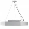 SPO-123-W-40K-045 Светильник светодиодный Geometria ЭРА Hexagon SPO-123-W-40K-045 45Вт 4000K 2500Лм IP40 600*600*80 белый подвесной