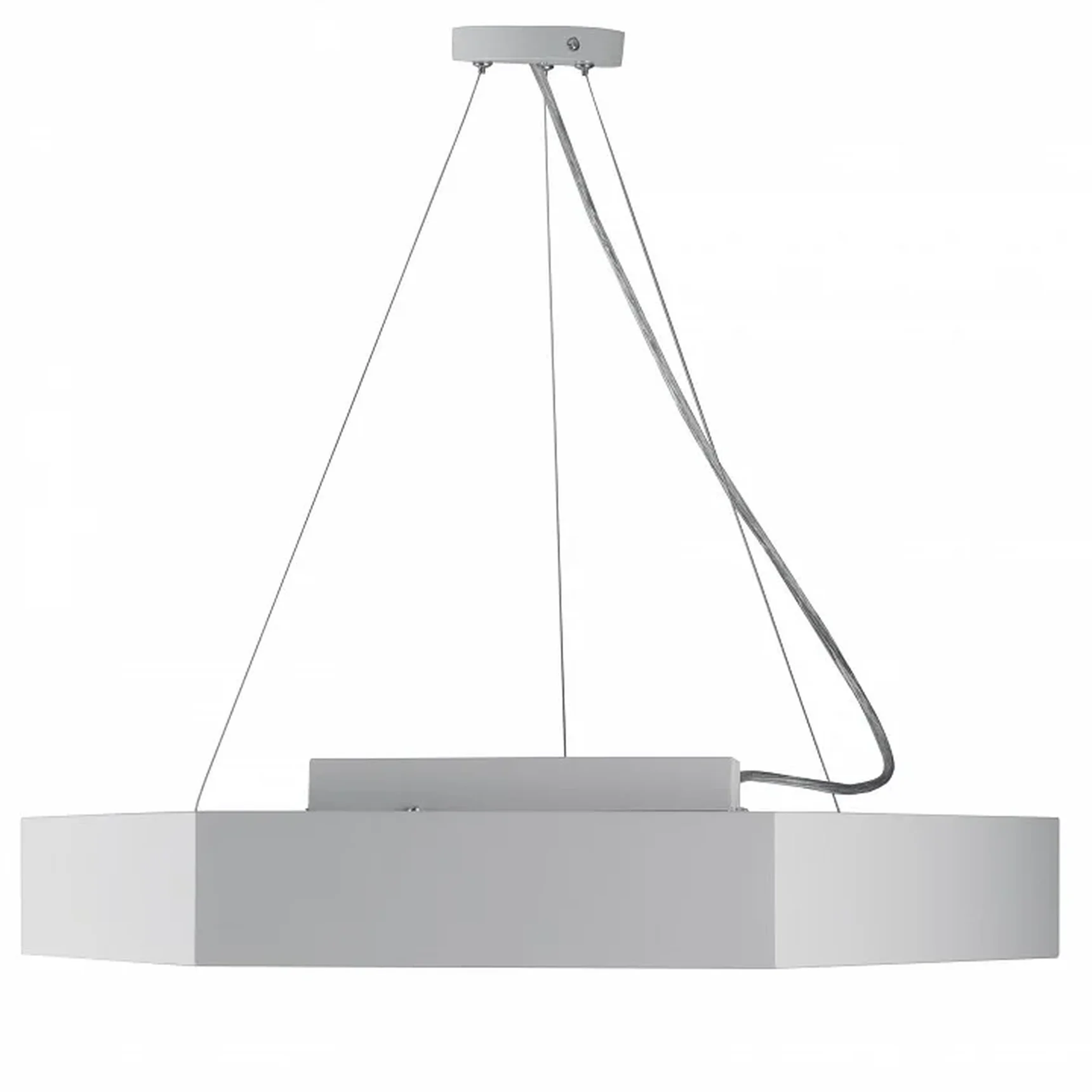 SPO-123-W-40K-045 Светильник светодиодный Geometria ЭРА Hexagon SPO-123-W-40K-045 45Вт 4000K 2500Лм IP40 600*600*80 белый подвесной