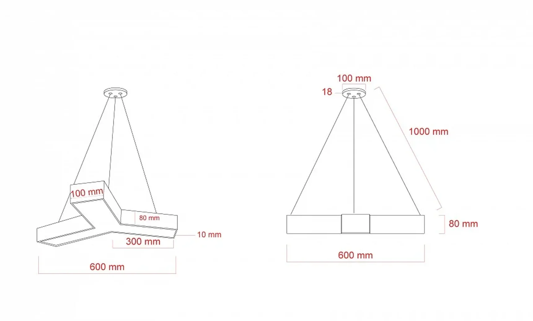 SPO-141-W-40K-028 Светильник светодиодный Geometria ЭРА Igrek SPO-141-W-40K-028 28Вт 4000K 1750Лм IP40 600*600*80 белый подвесной