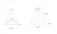SPO-151-W-40K-030 Светильник светодиодный Geometria ЭРА Delta SPO-151-W-40K-030 30Вт 4000К 2900Лм IP40 600*600*80 белый подвесной