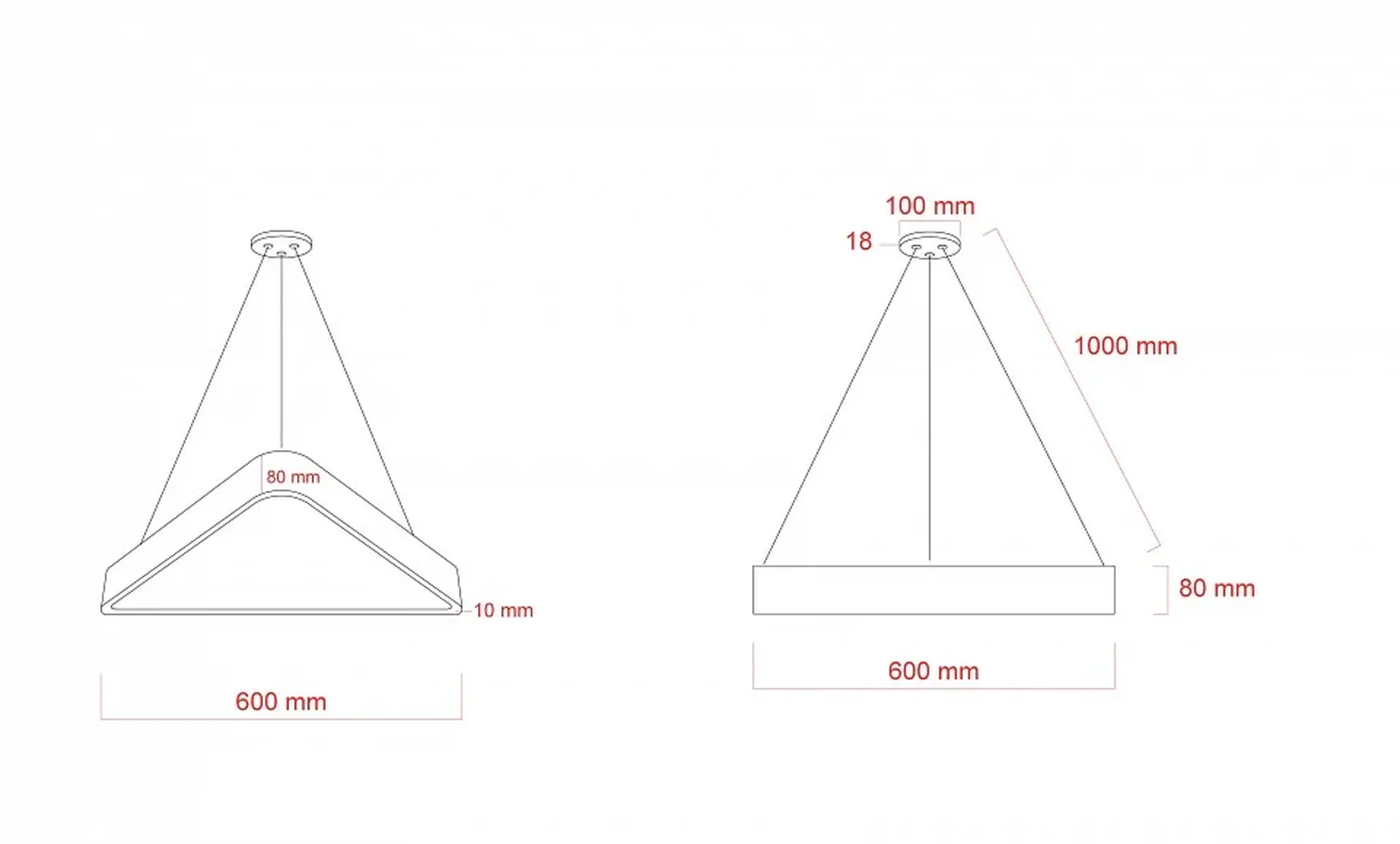 SPO-151-W-40K-030 Светильник светодиодный Geometria ЭРА Delta SPO-151-W-40K-030 30Вт 4000К 2900Лм IP40 600*600*80 белый подвесной