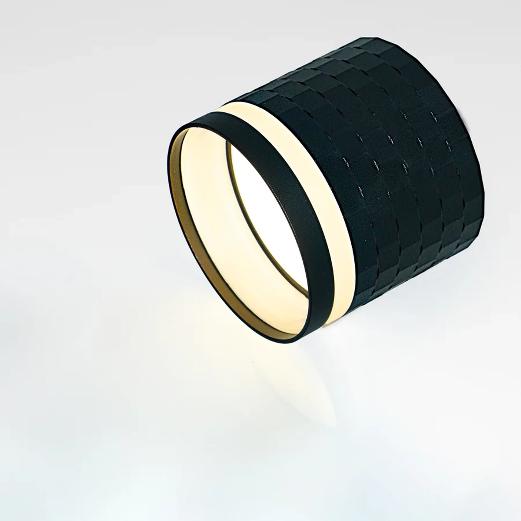 Спот GWL-GX53-M-IP20 Черный с боковым рассеивателем Кирпич