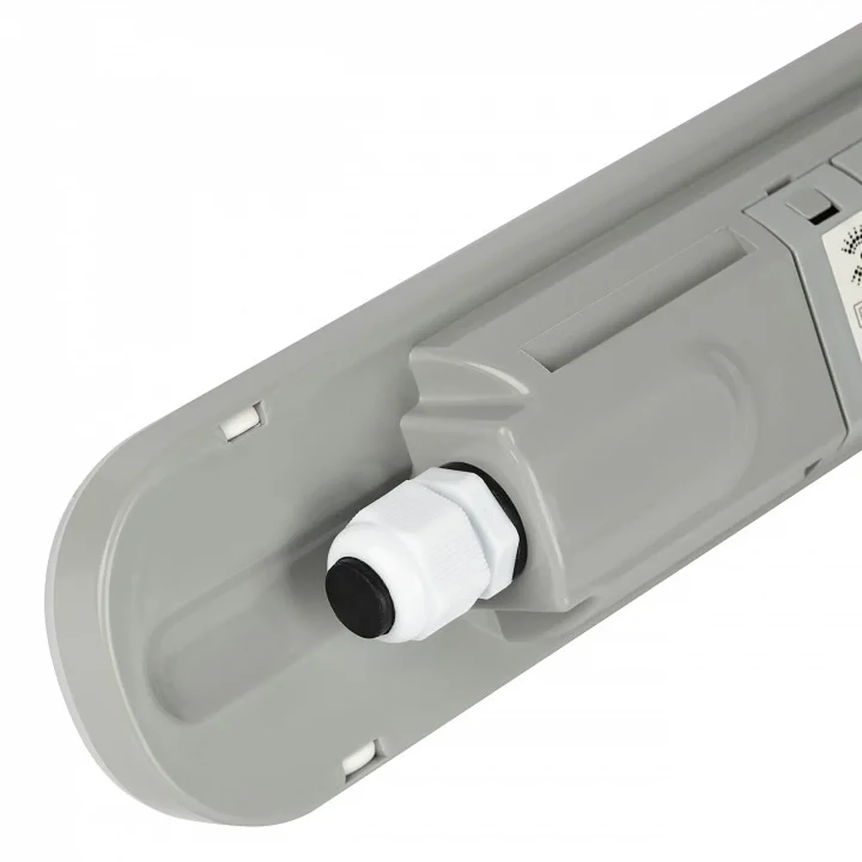 Линейный светодиодный светильник ЭРА SPP-202-0-40K-L48 48Вт 4000К 6480лм IP65 1500мм матовый транзит