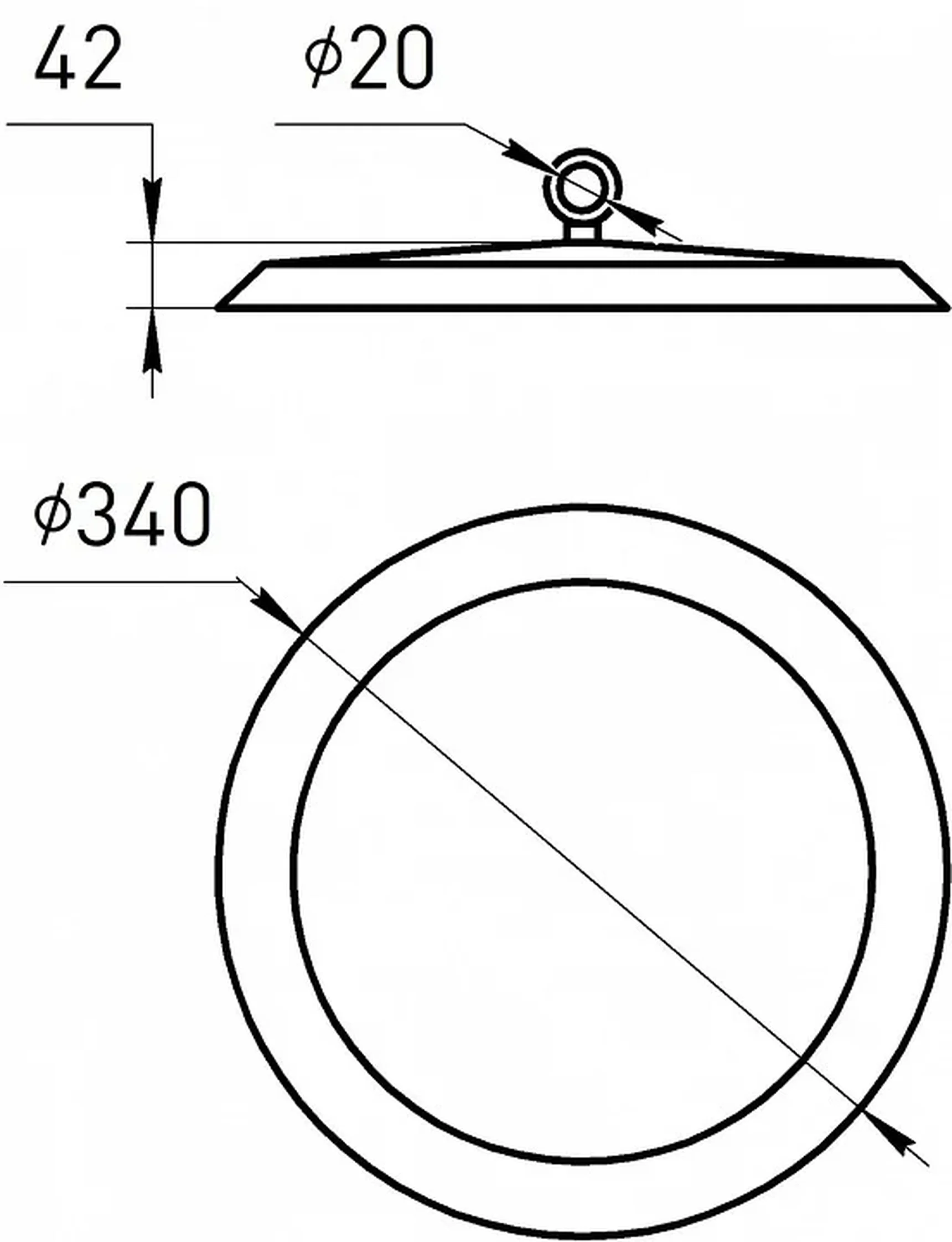 SPP-402-0-40K-200 Светильник светодиодный ЭРА SPP-402-0-40K-200 200Вт 4000K 20000Лм Кп<2% КСС Д