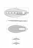 Светильник уличный 200Вт 22000лм 5000К КСС Ш-aб IC-COB 48-60мм (20) Б0043670
