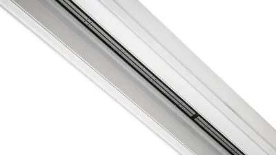 Трек SY низковольтный встраиваемый в натяжной потолок без провода питания, белый, SY-601201-CL-2-WH, SY-601201-CL-2-WH