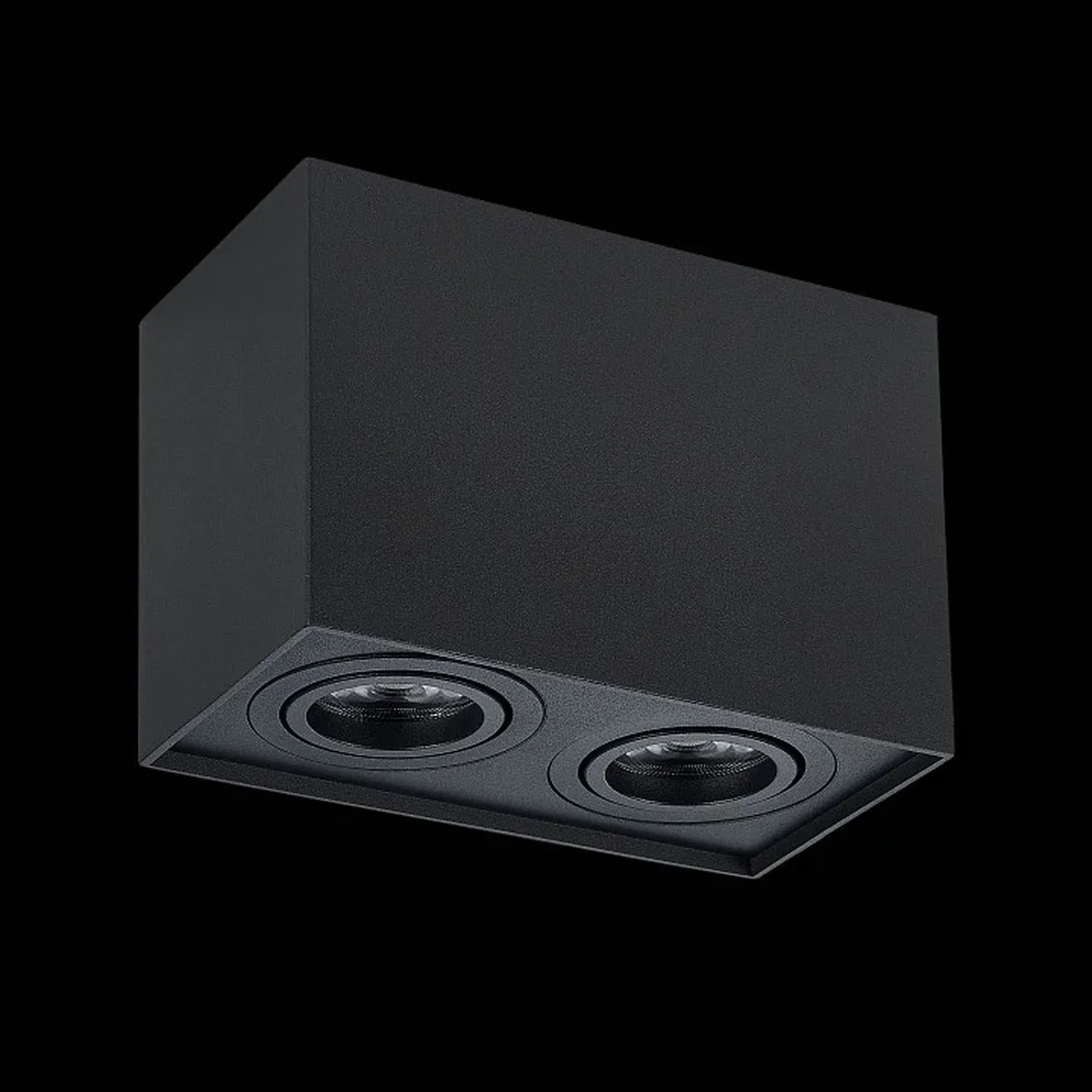 Светильник потолочный Черный GU10 2*50W L181xW100xH123 220V Без ламп
