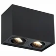 Светильник потолочный Черный GU10 2*50W L181xW100xH123 220V Без ламп