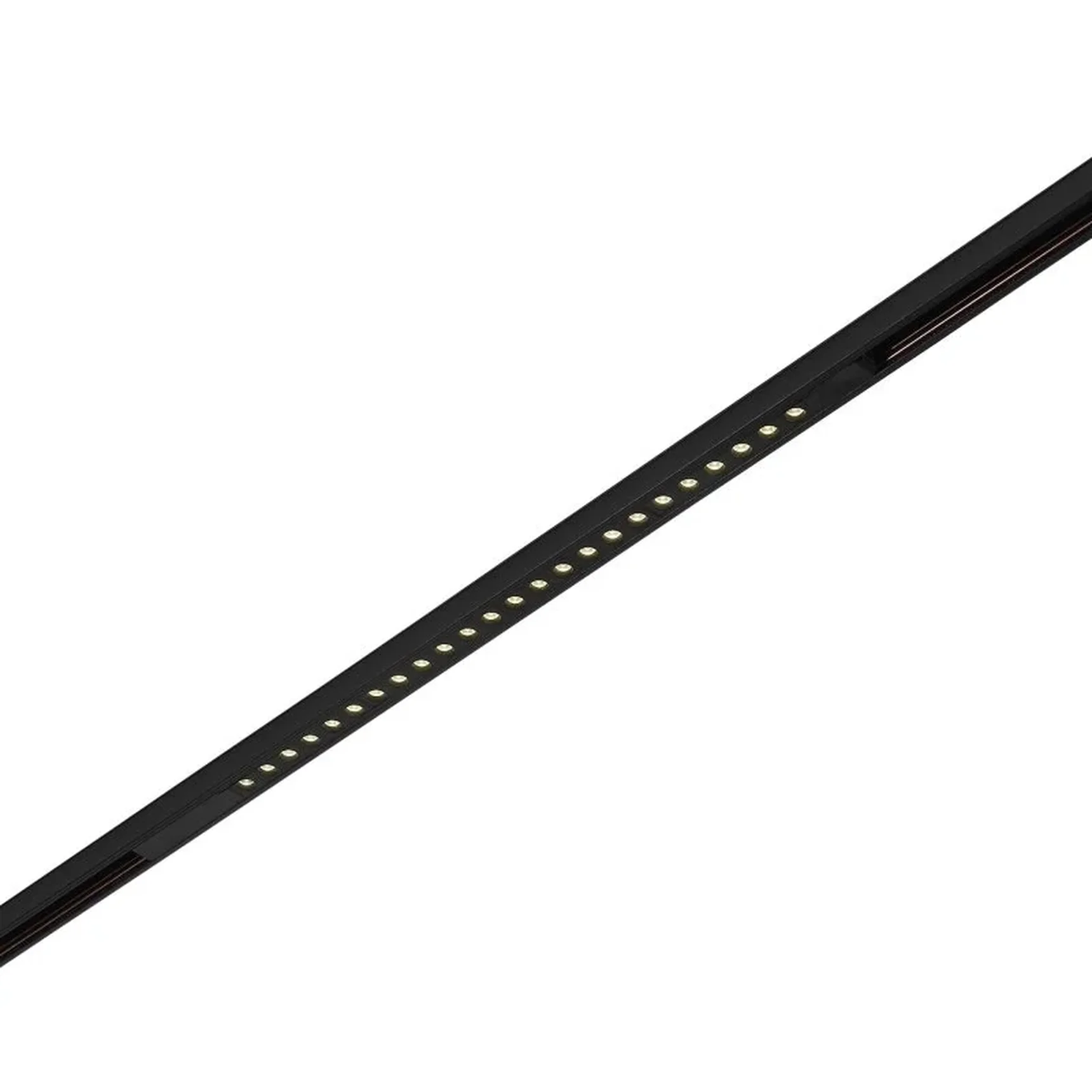 Магнитный трековый светильник Черный LED 1*24W 4000K 1 009Lm Ra> 90 36о IP20 L222xW22xH SKYLINE 48+