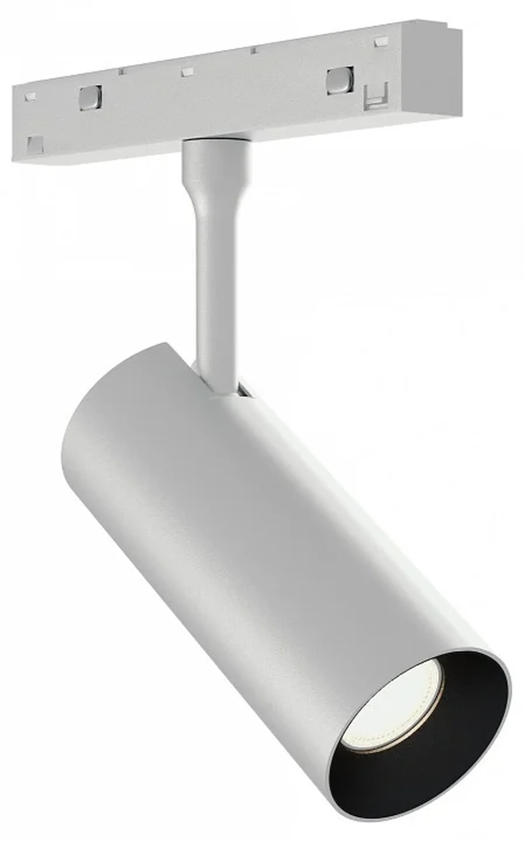 Трековый светильник белый LED 1*12W 4000K 1000Lm Ra>90 IP20 D45xH102 48V