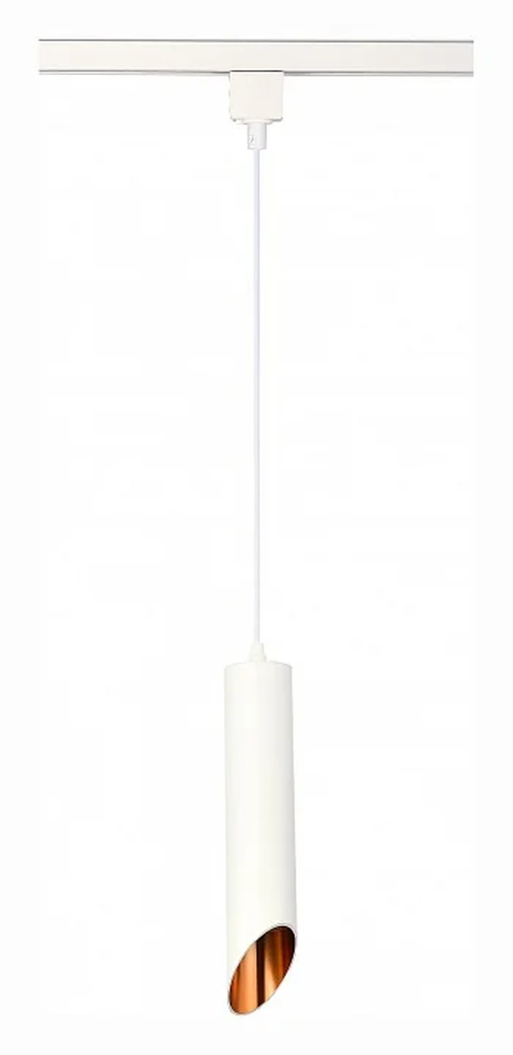 Светильник трековый Белый GU10 1*50W IP20 D60xH300 220V Без ламп