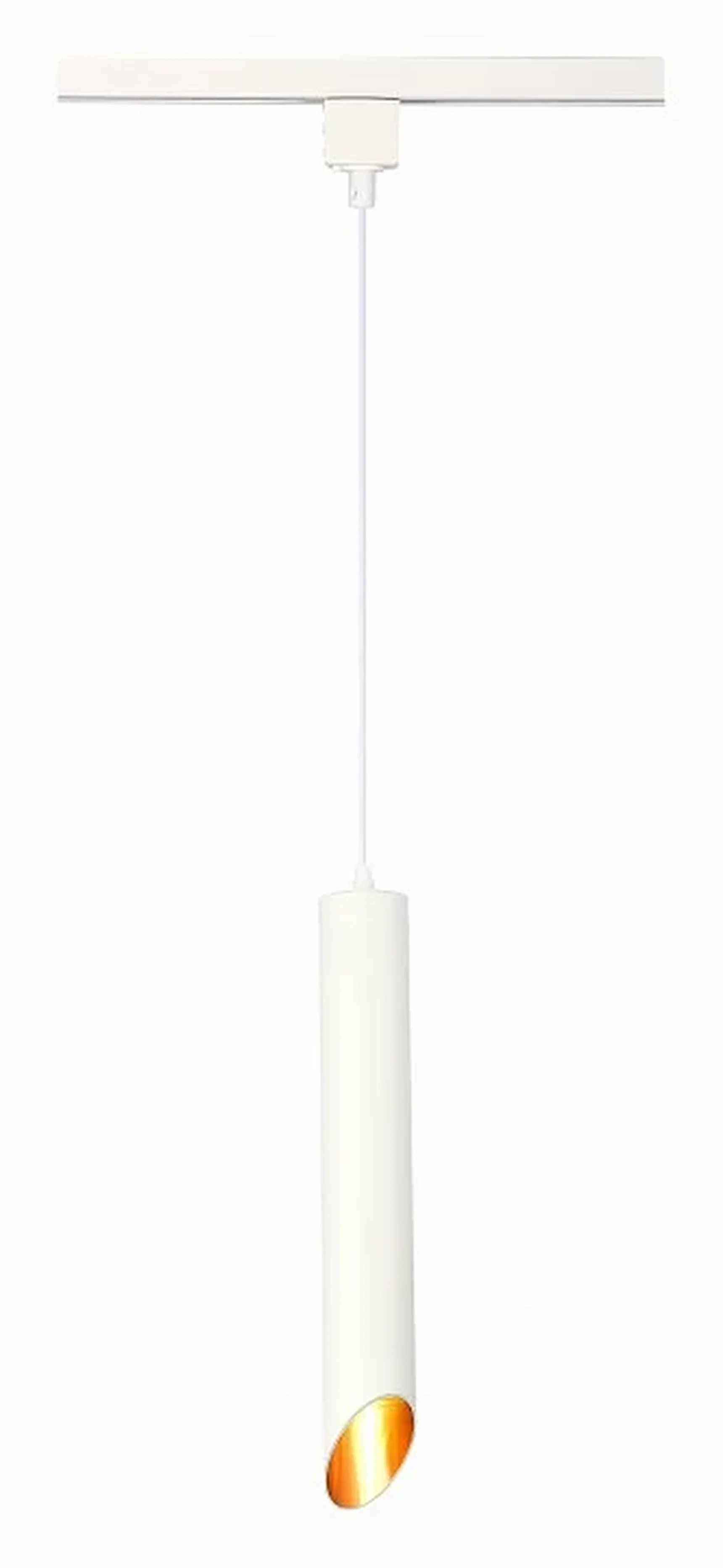 Светильник трековый Белый GU10 1*50W IP20 D60xH400 220V Без ламп