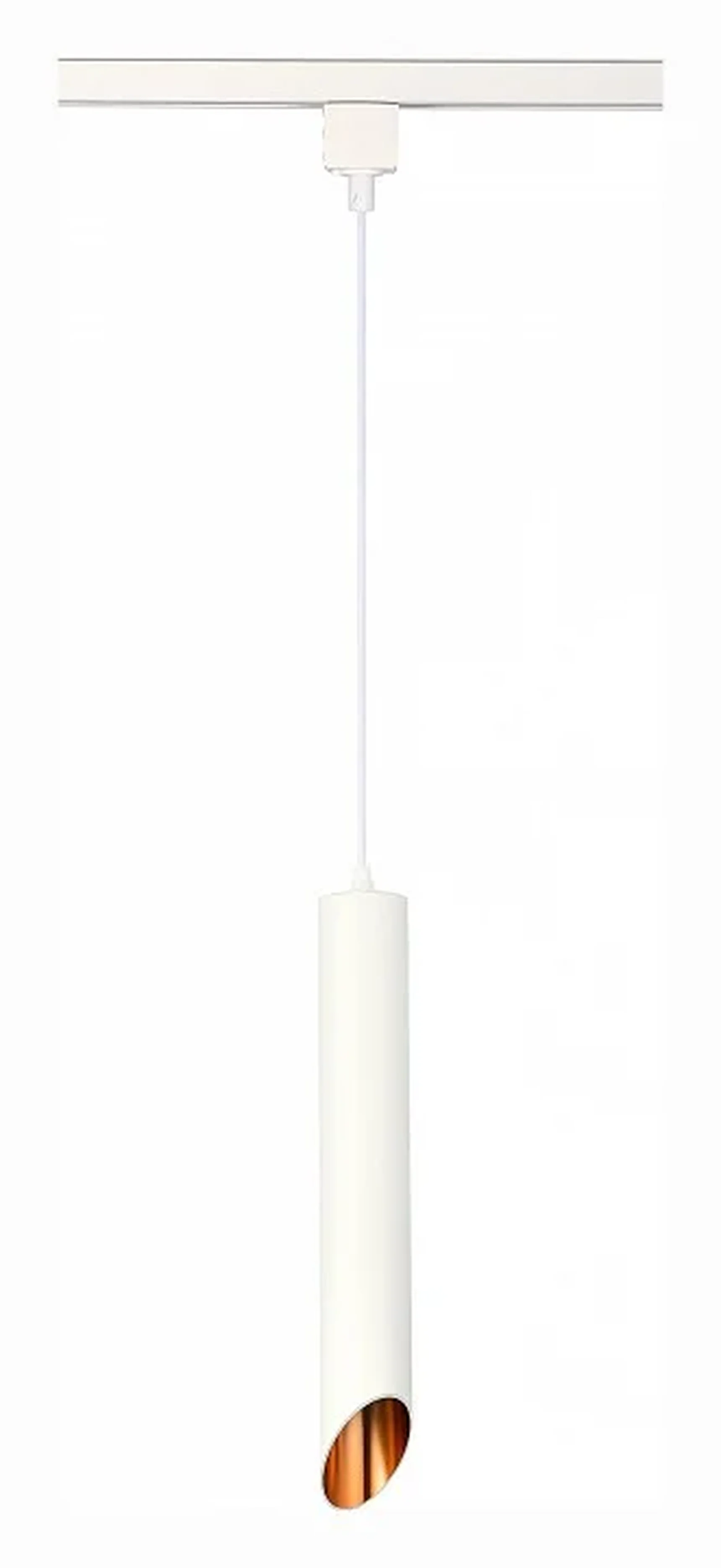 Светильник трековый Белый GU10 1*50W IP20 D60xH400 220V Без ламп