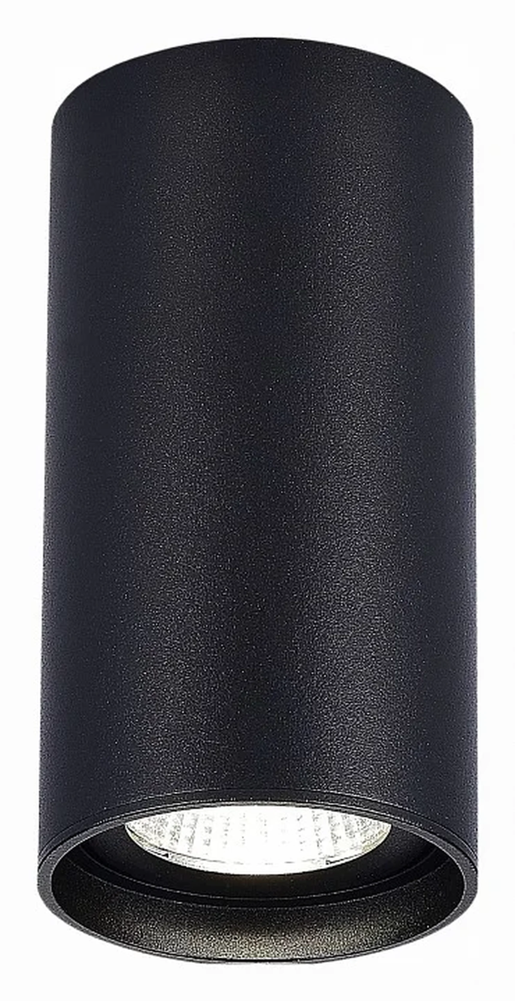 Светильник потолочный Черный LED 1*15W 3000K 1 200Lm Ra>90 60° IP44 D75xH140 220-265V