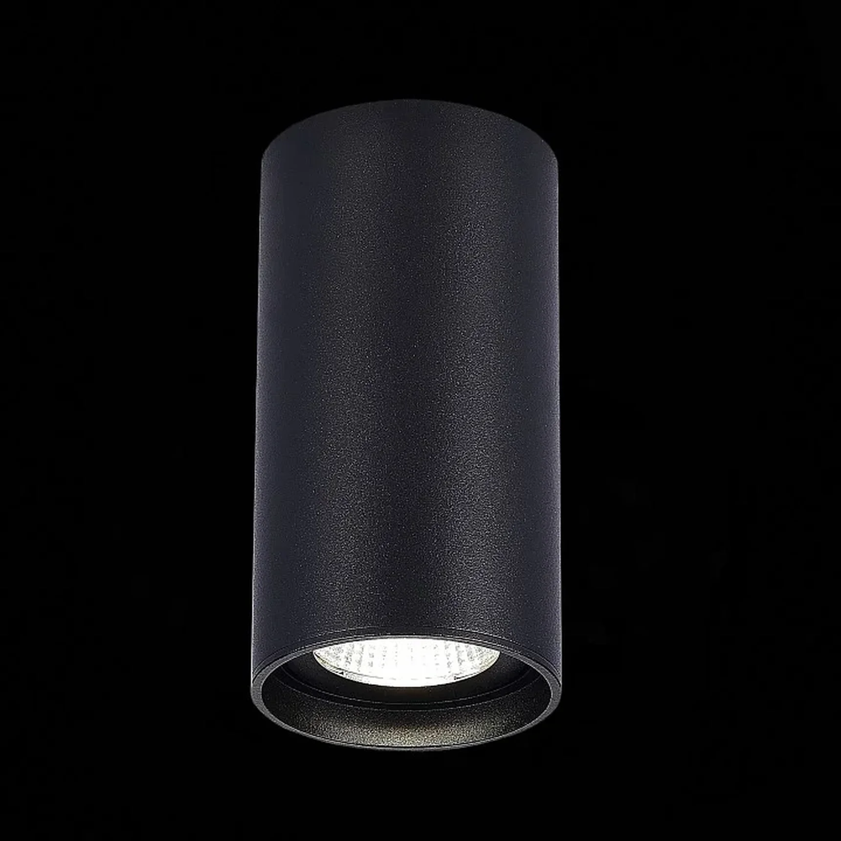 Светильник потолочный Черный LED 1*15W 3000K 1 200Lm Ra>90 60° IP44 D75xH140 220-265V