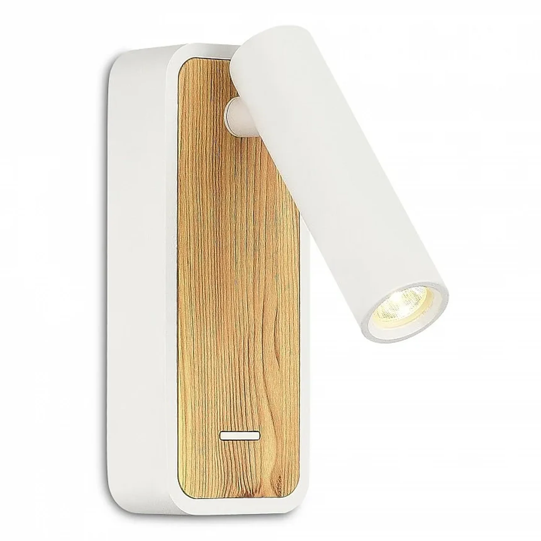 Светильник настенный ST-Luce Белый, Светлое дерево/Белый LED 1*3W 3000K