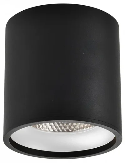 Светильник потолочный Черный LED 1*12W 4000K 840Lm Ra gt