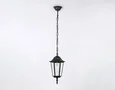 Светильник уличный подвесной ST2029 BK/CL черный/прозрачный IP54 E27 max 40W D150*780