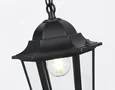 Светильник уличный подвесной ST2029 BK/CL черный/прозрачный IP54 E27 max 40W D150*780