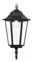 Светильник уличный подвесной ST2029 BK/CL черный/прозрачный IP54 E27 max 40W D150*780
