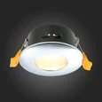 Светильник встраиваемый Хром GU10 1*50W IP44 L84xW84xH50 220V Без ламп