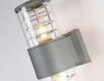 Светильник уличный настенный архитектурный ST2523/2 GR/CL серый/прозрачный IP54 E27/2 max 11W 305*110*155