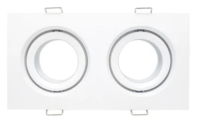 Светильник встраиваемый Белый GU10 2*50W IP65 L180xW90xH40 220V Без ламп