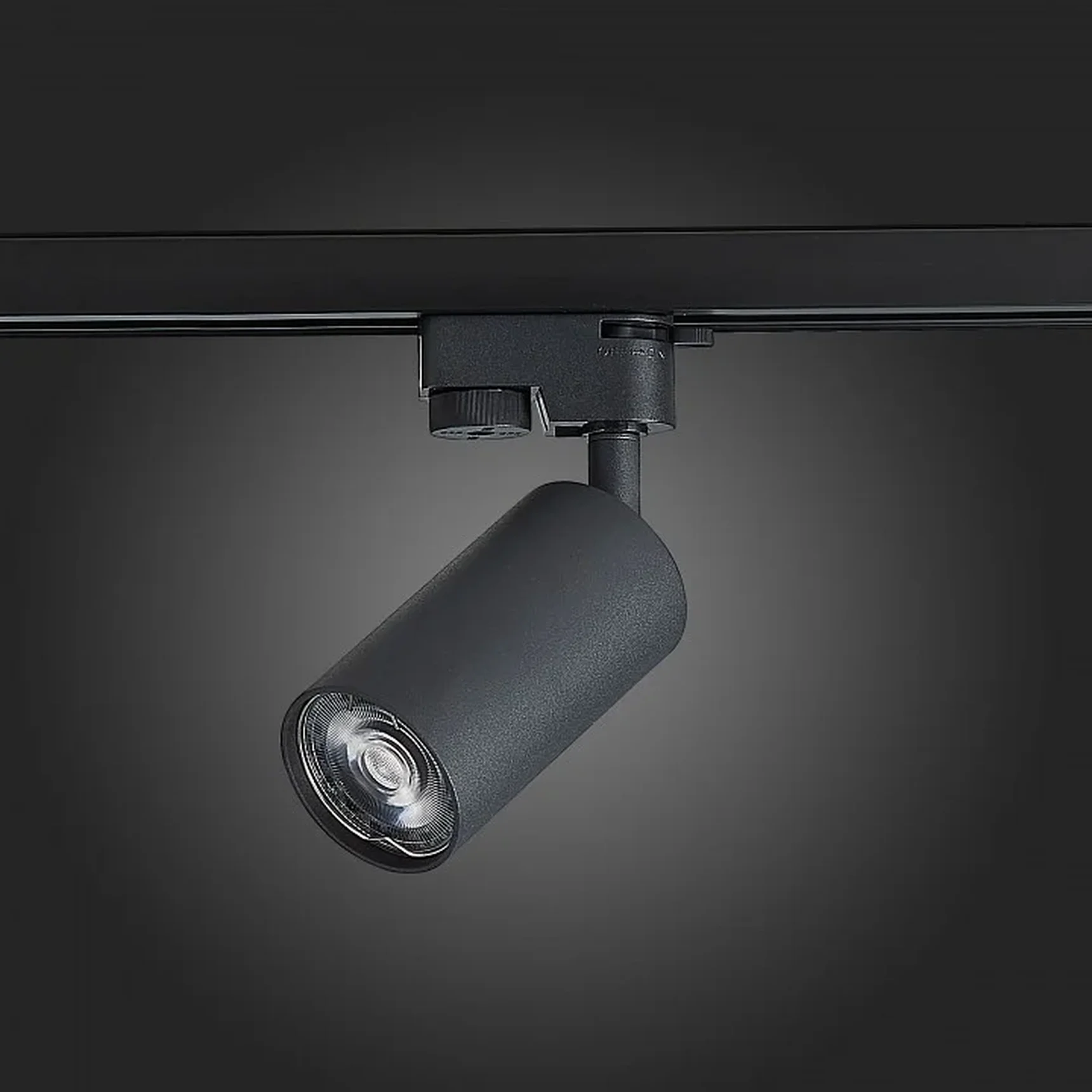 Светильник трековый Черный GU10 1*50W IP20 L100xW54xH142 220V Без ламп