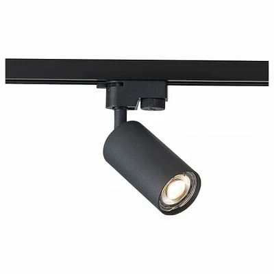 Светильник трековый Черный GU10 1*50W IP20 L100xW54xH142 220V Без ламп