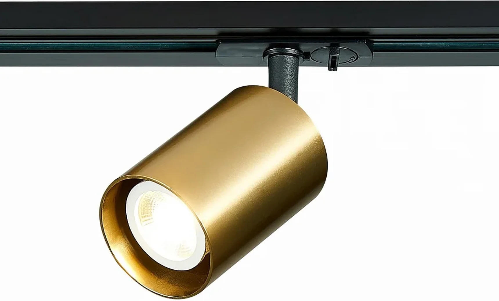 Светильник трековый Золотистый GU10 1*50W IP20 L82xW70xH172 220V Без ламп