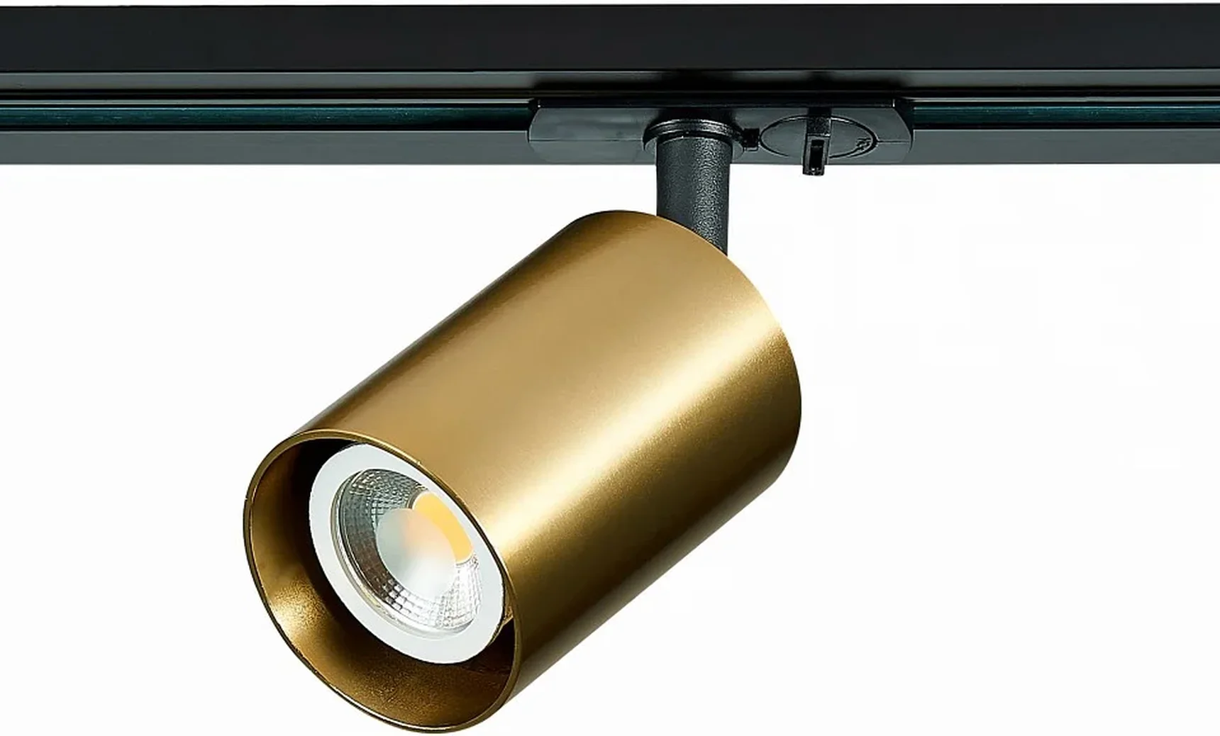 Светильник трековый Золотистый GU10 1*50W IP20 L82xW70xH172 220V Без ламп
