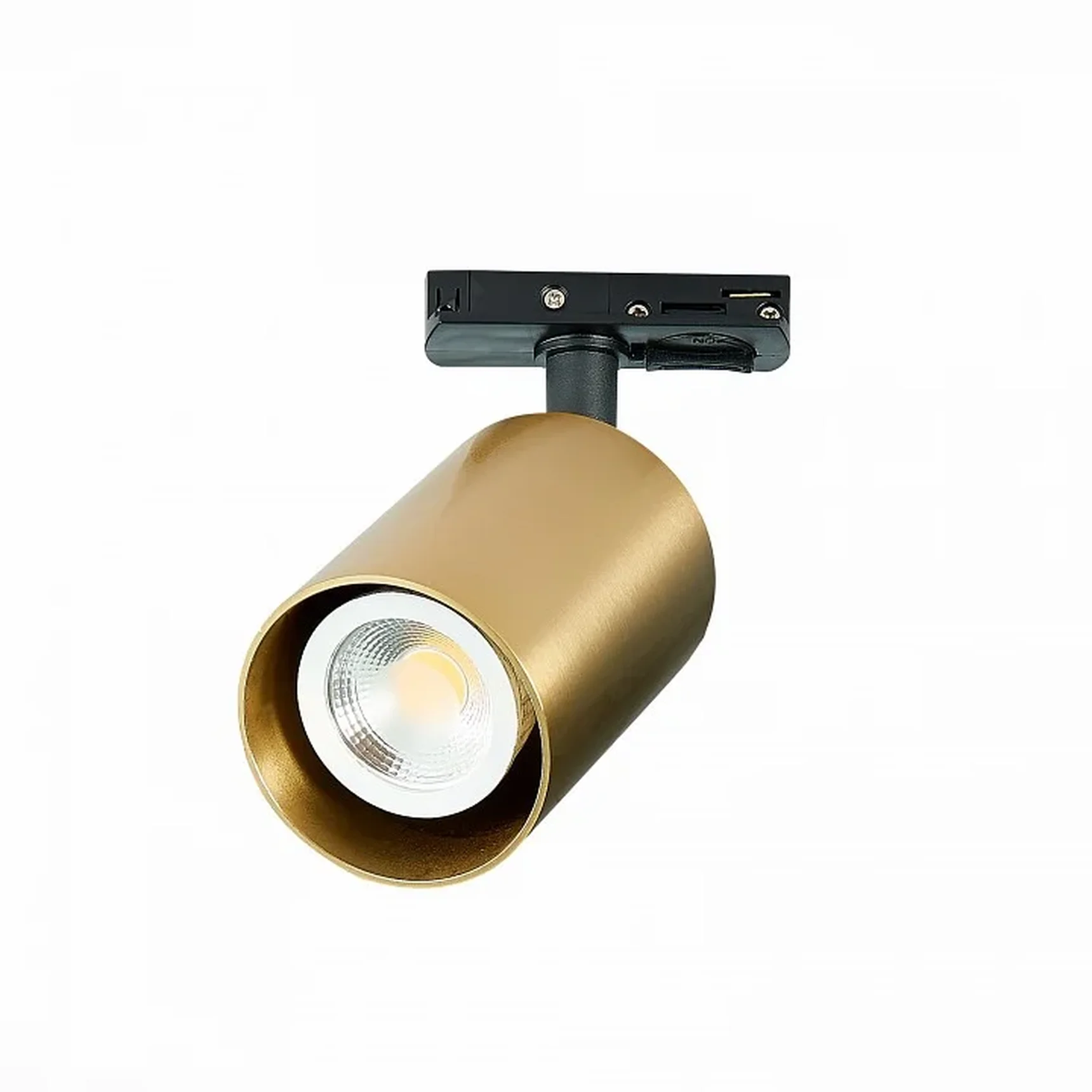 Светильник трековый Золотистый GU10 1*50W IP20 L82xW70xH172 220V Без ламп