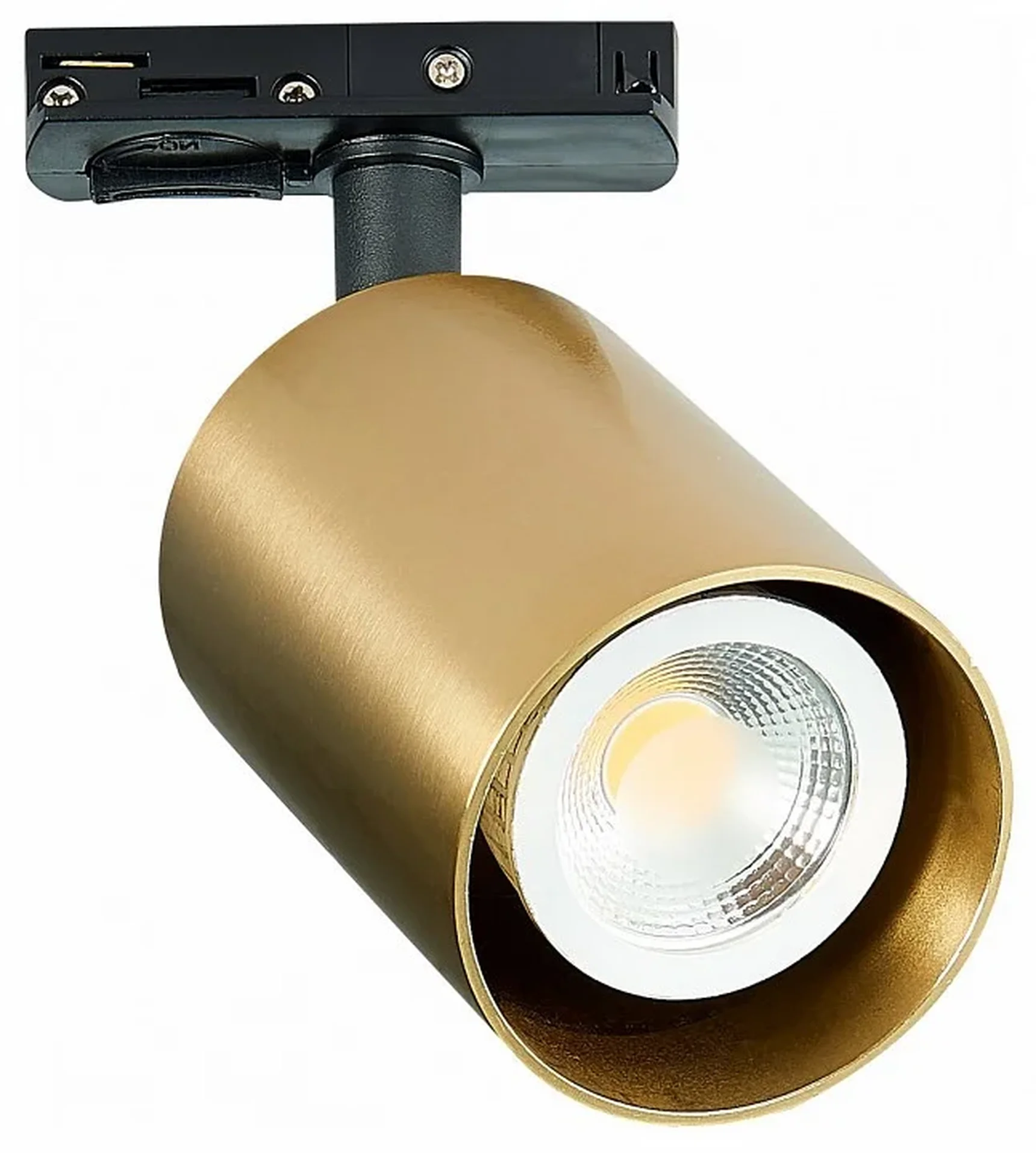 Светильник трековый Золотистый GU10 1*50W IP20 L82xW70xH172 220V Без ламп