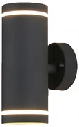 Светильник уличный настенный архитектурный ST3332/2 GR серый IP54 GX53/2 max 15W 210*85*125