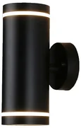 Светильник уличный настенный архитектурный ST3333/2 BK черный IP54 GX53/2 max 15W 210*85*125
