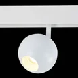 Магнитный трековый светильник белый LED 1*12W 3000K 680Lm Ra>80 36° IP20 L120xW100xH195 48V
